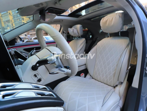 Mercedes S 500 2021 Gray Automatic Used for Sale in Cairo - 9