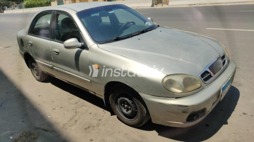 دايو لانوس 2 2000 ذهبي يدوي مستعملة للبيع في الجيزة - 2
