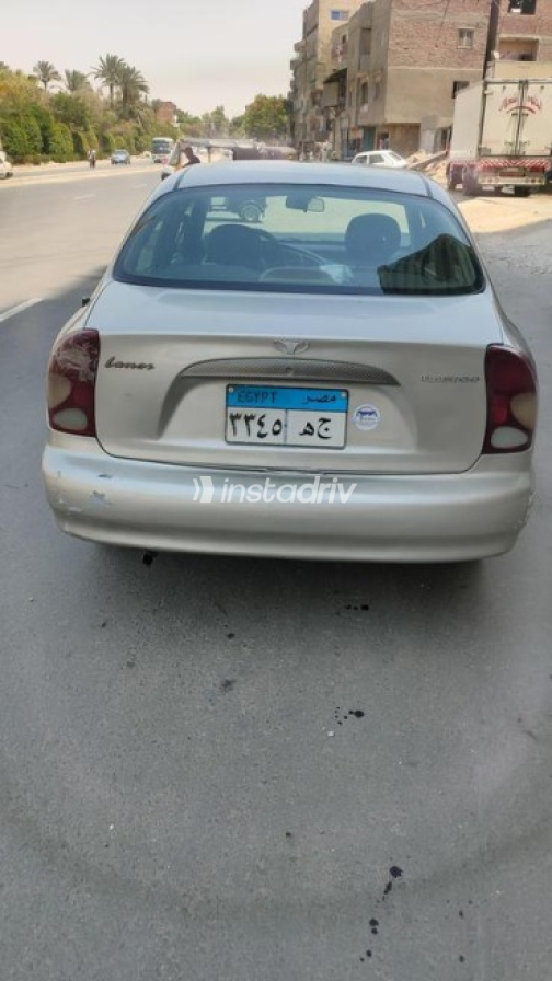 دايو لانوس 2 2000 ذهبي يدوي مستعملة للبيع في الجيزة - 5