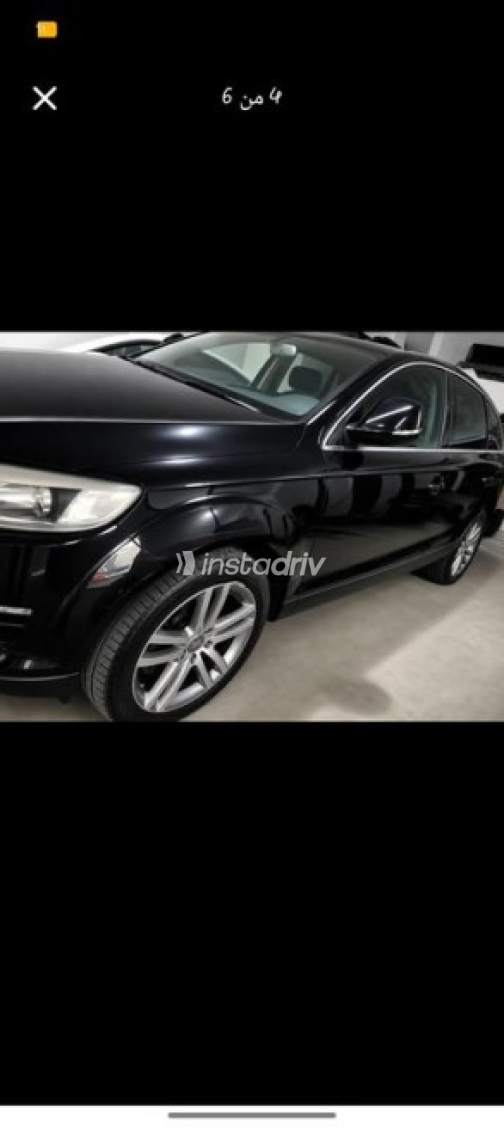 اودي Q7 2009 أسود أوتوماتيك مستعملة للبيع في الإسكندرية - 4