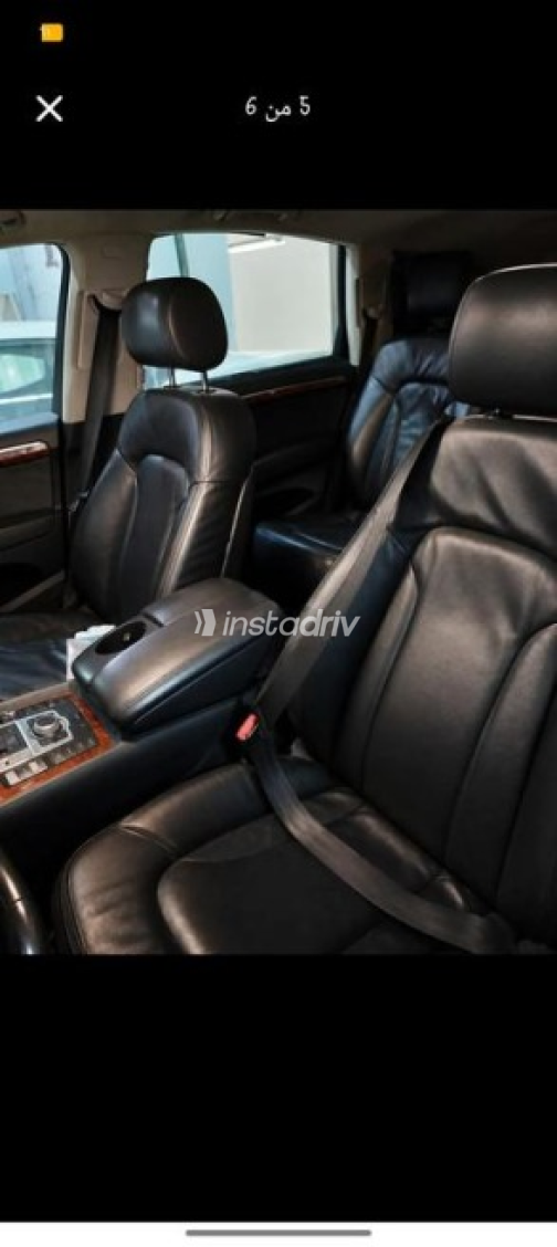 اودي Q7 2009 أسود أوتوماتيك مستعملة للبيع في الإسكندرية - 5