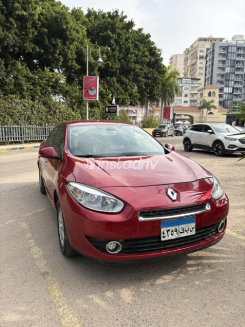رينو فلوانس 2011 أحمر أوتوماتيك مستعملة للبيع في الإسكندرية - 4