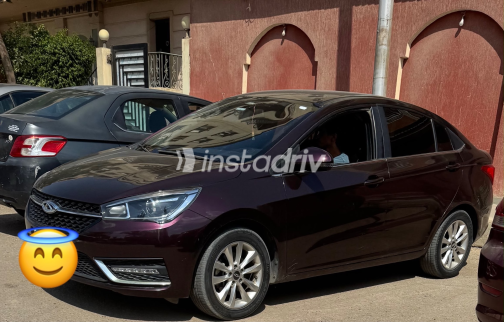 شيرى اريزو 5 2023 بنفسجي يدوي مستعملة للبيع في الجيزة - 1