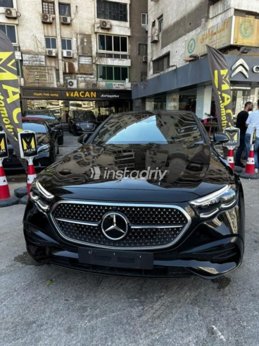 مرسيدس E 200 2025 أسود أوتوماتيك مستعملة للبيع في مصر الجديدة - 1