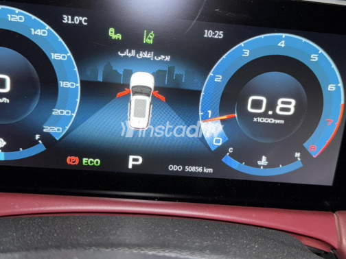 جيتور اكس 70 بلس 2024 أبيض أوتوماتيك مستعملة للبيع في القاهرة الكبرى ( القاهرة - الجيزة) - 7