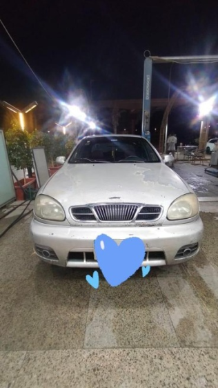 دايو لانوس 2 2007 فضي يدوي مستعملة للبيع في 6 أكتوبر