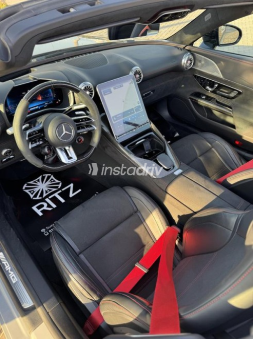مرسيدس SL Roadster 2024 رمادي أوتوماتيك مستعملة للبيع في القاهرة - 7