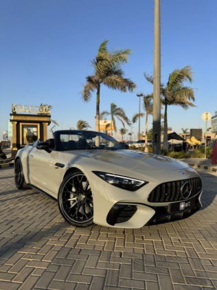 مرسيدس SL Roadster 2024 رمادي أوتوماتيك مستعملة للبيع في القاهرة