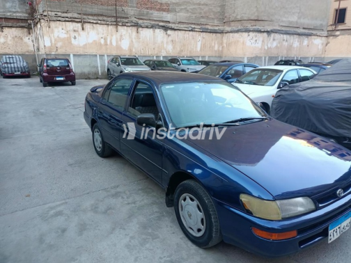 Toyota Corolla 1996 Dark Blue Automatic Used for Sale in Alexandria - 1