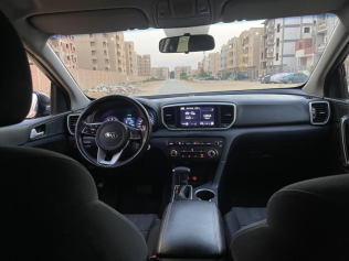 كيا سبورتاج 2021 أسود أوتوماتيك مستعملة للبيع في 6 أكتوبر