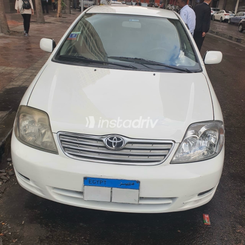 Toyota Corolla 2003 White Manual Used for Sale in Alexandria - 2