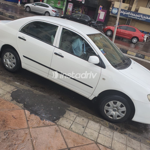 Toyota Corolla 2003 White Manual Used for Sale in Alexandria - 3