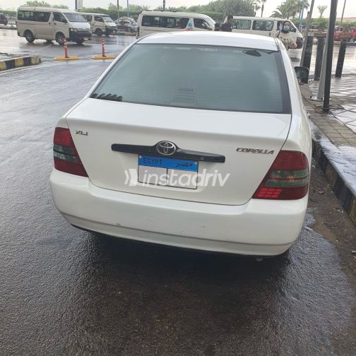 Toyota Corolla 2003 White Manual Used for Sale in Alexandria - 4