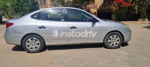 Hyundai Elantra 2007 Gray Manual Used for Sale in Maadi - 1