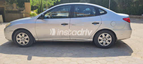 Hyundai Elantra 2007 Gray Manual Used for Sale in Maadi - 3