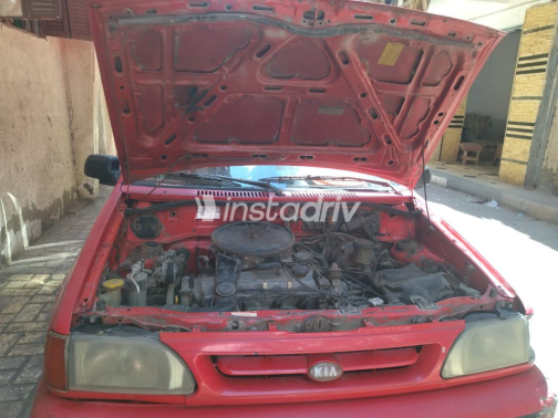 Kia Pride 1998 Red Manual Used for Sale in Alexandria - 3