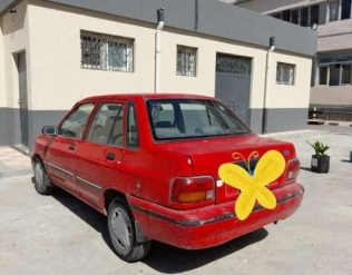 كيا برايد 1998 أحمر يدوي مستعملة للبيع في الإسكندرية