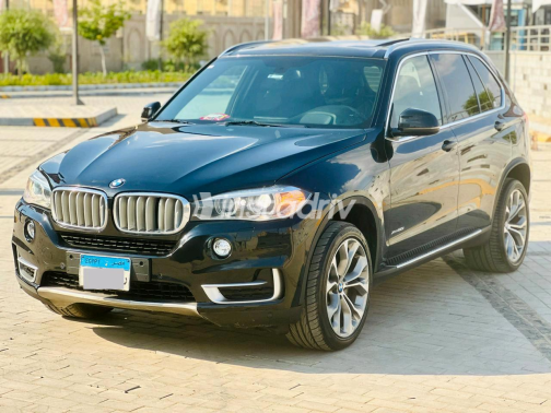 بي ام دبليو X5 2016 أسود أوتوماتيك مستعملة للبيع في مدينة نصر - 2