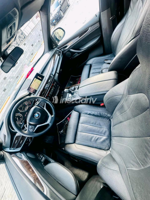 بي ام دبليو X5 2016 أسود أوتوماتيك مستعملة للبيع في مدينة نصر - 10