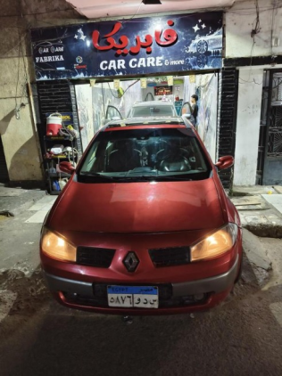 رينو ميجان 2006 أحمر أوتوماتيك مستعملة للبيع في الإسكندرية