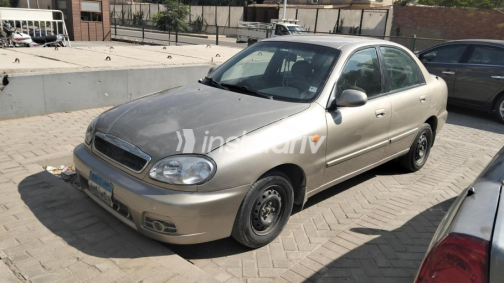 Chevrolet Lanos 2011 Beige Manual Used for Sale in Heliopolis - 8