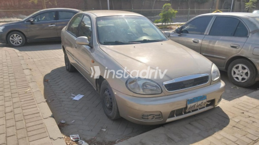 Chevrolet Lanos 2011 Beige Manual Used for Sale in Heliopolis - 9