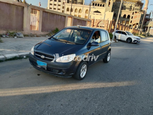 هيونداي جيتز 2007 رمادي غامق أوتوماتيك مستعملة للبيع في دمياط - 2