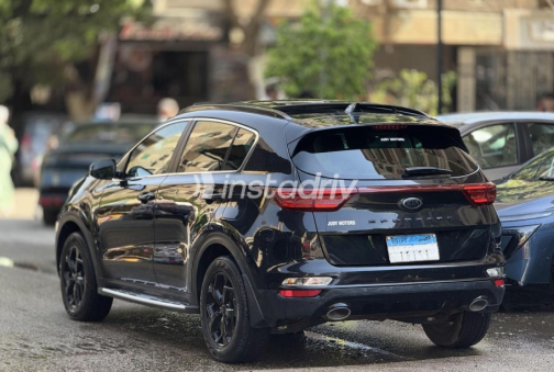 كيا سبورتاج 2022 أسود أوتوماتيك مستعملة للبيع في مدينة نصر - 3