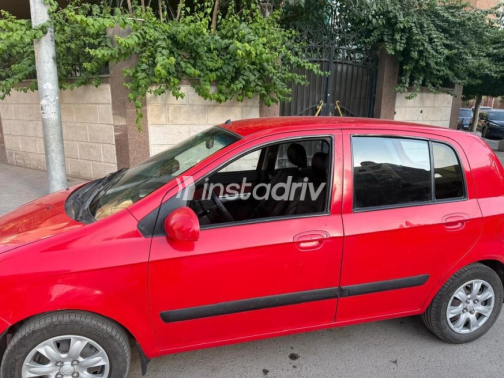 هيونداي جيتز 2008 أحمر أوتوماتيك مستعملة للبيع في طنطا - 2