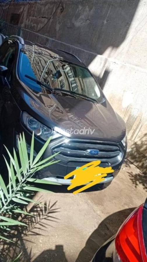 فورد ايكو سبورت 2021 رمادي غامق أوتوماتيك مستعملة للبيع في الجيزة - 1