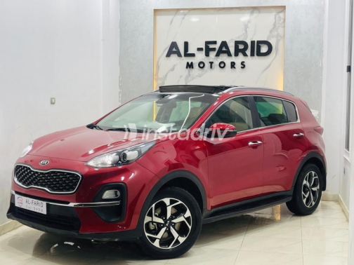 Kia Sportage 2022 Dark Red Automatic Used for Sale in Greater Cairo ( Cairo + Giza) - 2
