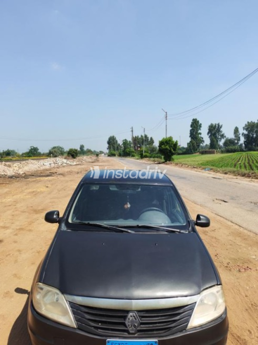 Renault Logan 2011 Dark Gray Manual Used for Sale in Heliopolis - 6