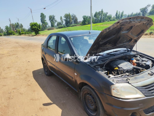 Renault Logan 2011 Dark Gray Manual Used for Sale in Heliopolis - 7