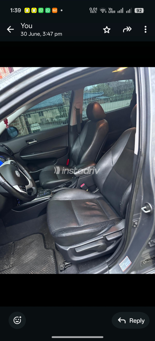 هيونداي I30 2009 رمادي أوتوماتيك مستعملة للبيع في الزقازيق - 8