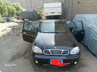 دايو لانوس 2 2007 أسود يدوي مستعملة للبيع في القاهرة