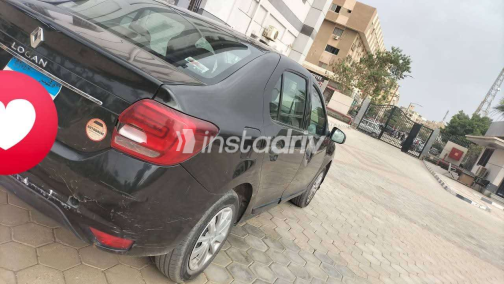 رينو لوجان 2019 أسود يدوي مستعملة للبيع في الجيزة - 7