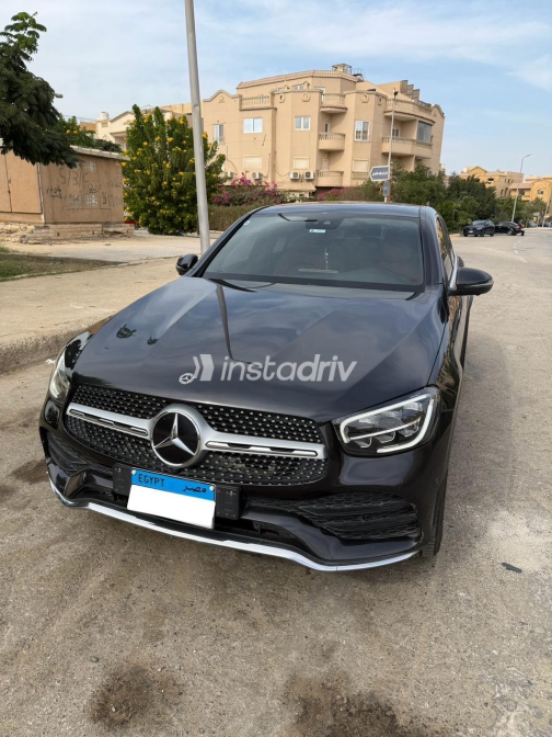 Mercedes GLC 200 2021 Gray Automatic Used for Sale in Cairo - 4