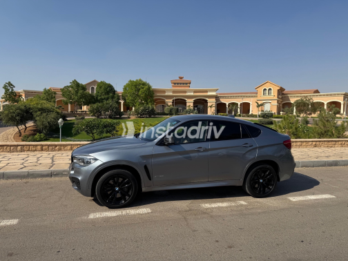 بي ام دبليو X6 2019 رمادي أوتوماتيك مستعملة للبيع في مدينتى - 6