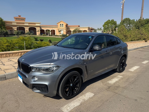 بي ام دبليو X6 2019 رمادي أوتوماتيك مستعملة للبيع في مدينتى - 9