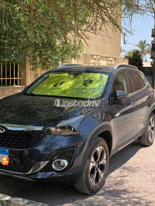 شيرى تيجو 2025 رمادي أوتوماتيك مستعملة للبيع في الإسكندرية - 4