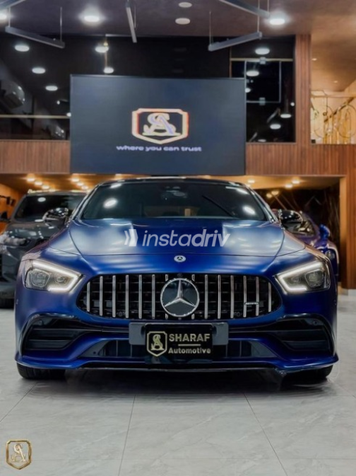 مرسيدس AMG GT 2021 أزرق غامق أوتوماتيك مستعملة للبيع في القاهرة - 1