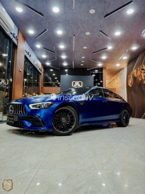 مرسيدس AMG GT 2021 أزرق غامق أوتوماتيك مستعملة للبيع في القاهرة - 2