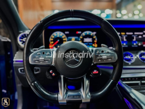 مرسيدس AMG GT 2021 أزرق غامق أوتوماتيك مستعملة للبيع في القاهرة - 8