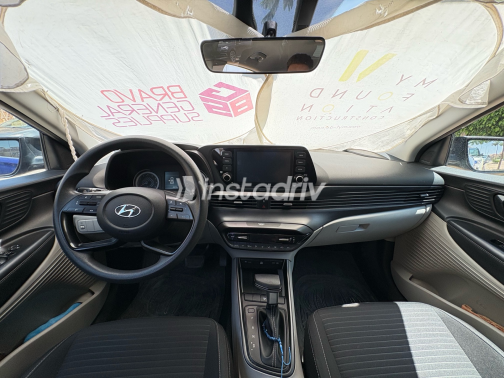 هيونداي I20 2022 أزرق أوتوماتيك مستعملة للبيع في الجيزة - 7