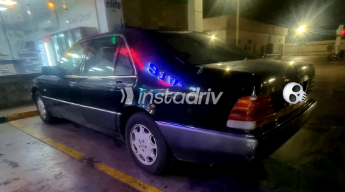 مرسيدس S 350 1994 أسود أوتوماتيك مستعملة للبيع في الغردقة - 5