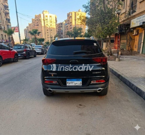شيرى تيجو 7 2024 أسود أوتوماتيك مستعملة للبيع في مدينة نصر - 5