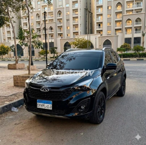 شيرى تيجو 7 2024 أسود أوتوماتيك مستعملة للبيع في مدينة نصر - 6