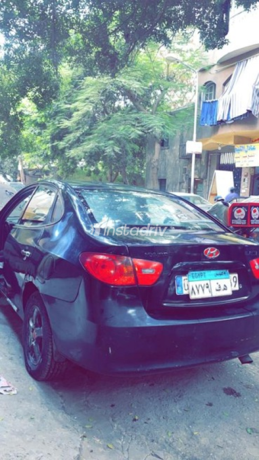 Hyundai Elantra HD 2008 Black Automatic Used for Sale in Giza - 2