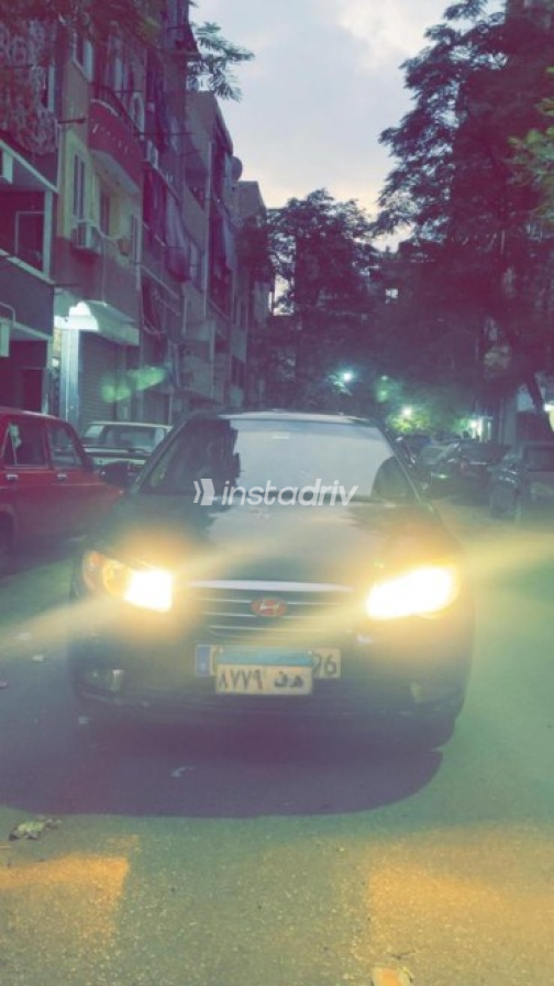 Hyundai Elantra HD 2008 Black Automatic Used for Sale in Giza - 3