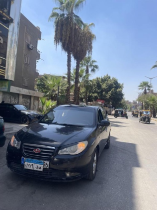 Hyundai Elantra HD 2008 Black Automatic Used for Sale in Giza